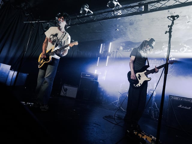 Thistle on stage at the Multitude Festival at the Craufurd Arms in Milton Keynes on Sunday, August 8. Photo by David Jackson.