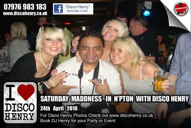 Nostalgic pictures from an April night out in town 13 years ago
