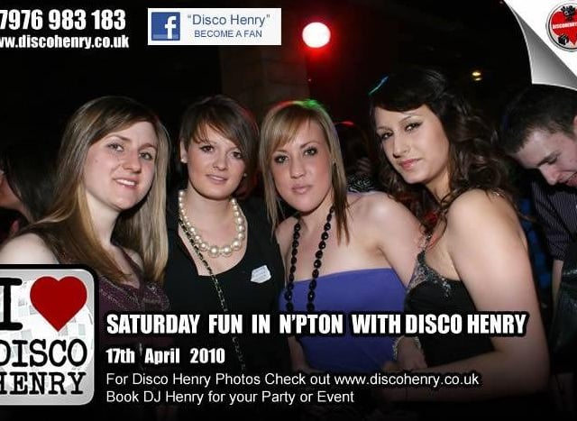 Nostalgic pictures from a night out at NB's