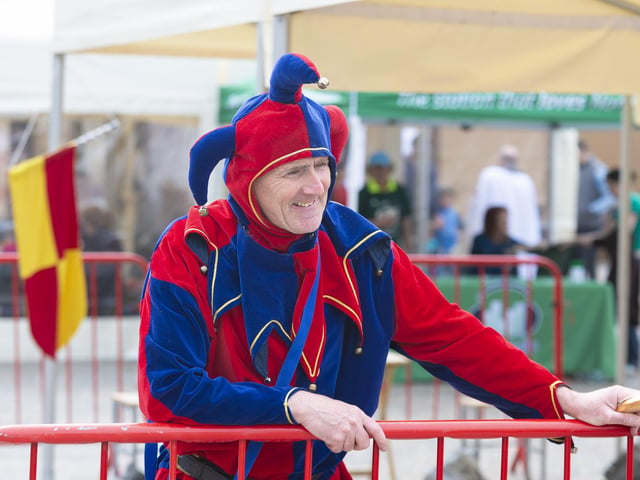 Northampton Town Council hosted a free St George's Day event on the Market Square on April 26, which included many family-friendly, fun activities.