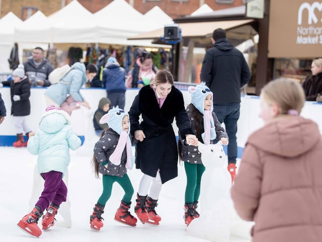 Families enjoyed ice skating, curling and more on Saturday January 18, 2025.