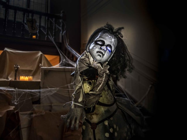 The abbey hosted a Witches' Spooktacular on Saturday (October 28) and will host the same event on Tuesday (October 31).