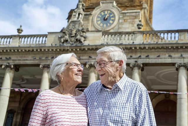 John and Margaret Oakenfull first met at Midsummer Meadows Fair in 1949, aged 16 and 17 - and have been together ever since.
