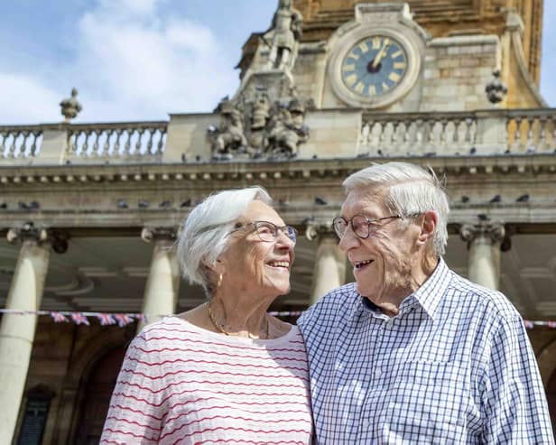 John and Margaret Oakenfull first met at Midsummer Meadows Fair in 1949, aged 16 and 17 - and have been together ever since.