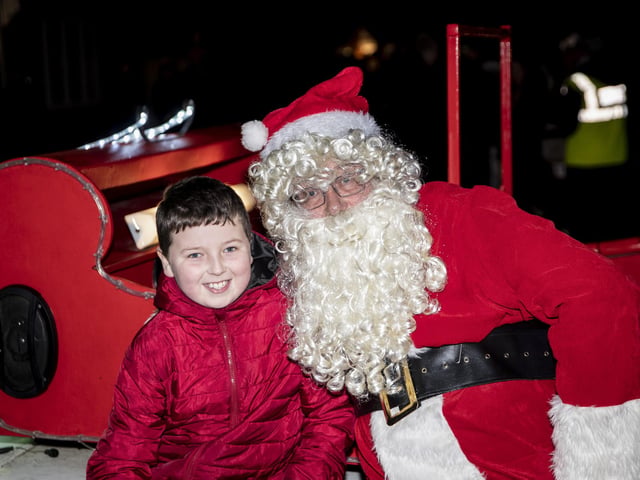 The Northampton Becket Rotary Club’s annual Santa’s sleigh tour at Buckton Fields on Wednesday December 21, 2022.