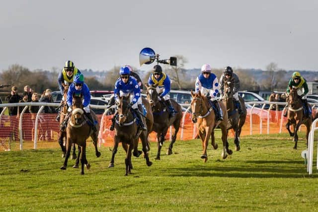 Racing at Brafield-on-the-Green