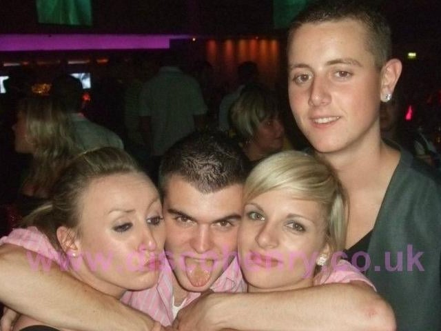 Nostalgic pictures from a night out in town