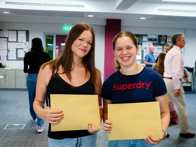 Students celebrate A level success at Wellingborough School