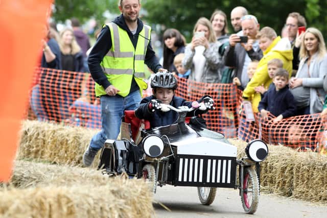The last Soap Box Derby at Wicksteed Park was held in 2019