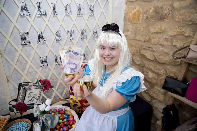 Sneak preview of the Alice in Wonderland themed Easter event at Holdenby House taking place on Sunday, April 17 and Monday, April 18.