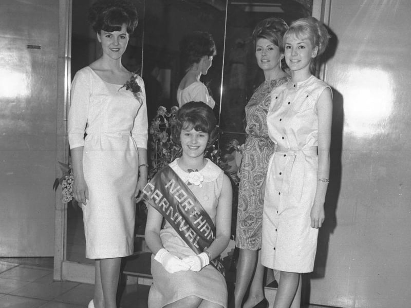 Carnival Queen judging, May 11, 1965