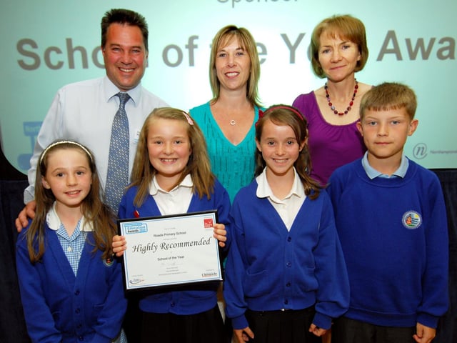 2010: Term Time Education Awards at Freemasons Hall and Conference Centre, St Georges Ave, Northampton. Roade Primary School - School of the Year - Highly Recommended.