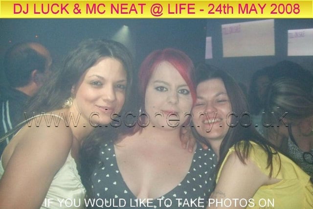 Nostalgic pictures from a DJ Luck gig in Northampton