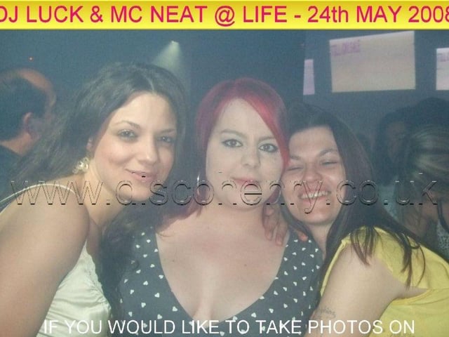 Nostalgic pictures from a DJ Luck gig in Northampton