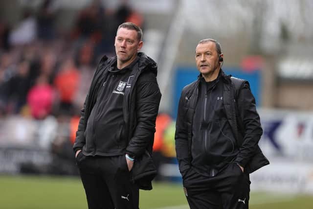 Kevin Nolan and Colin Calderwood