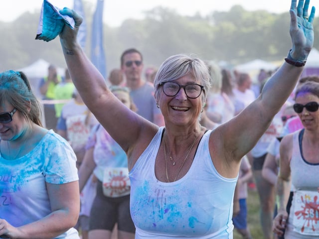 The Cynthia Spencer Northampton Colour Run 2022 took place at Overstone Park on Saturday, June 11.