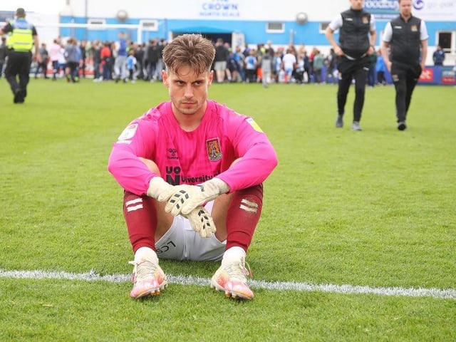 The fact he ended the game in goal summed up this ridiculous afternoon... 6