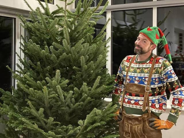 For every Tree Buddy delivery, the business co-founder Andy Cohen goes dressed an 'Andy the elf'.