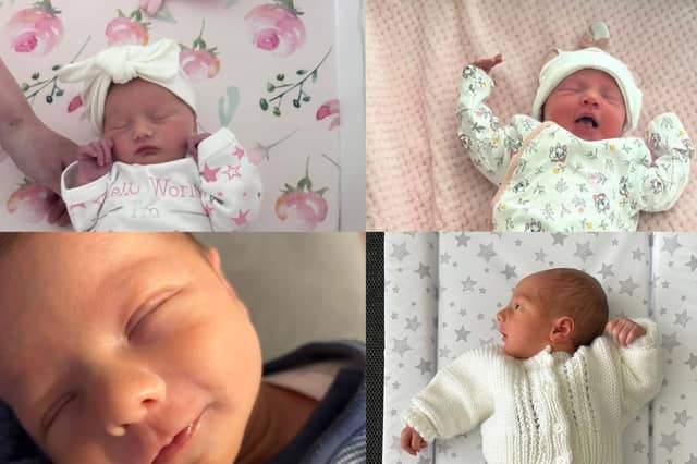 Some of the cute babies born in Northampton in May 2024...