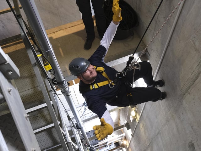 Fifteen people abseiled down the National Lift Tower in aid of the McCarthy-Dixon Foundation and raised over £7,000 on Saturday, June 25 2022.
