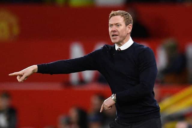 Charlton Athletic manager Dean Holden