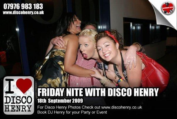 Nostalgic pictures from a night out in town 17 years ago