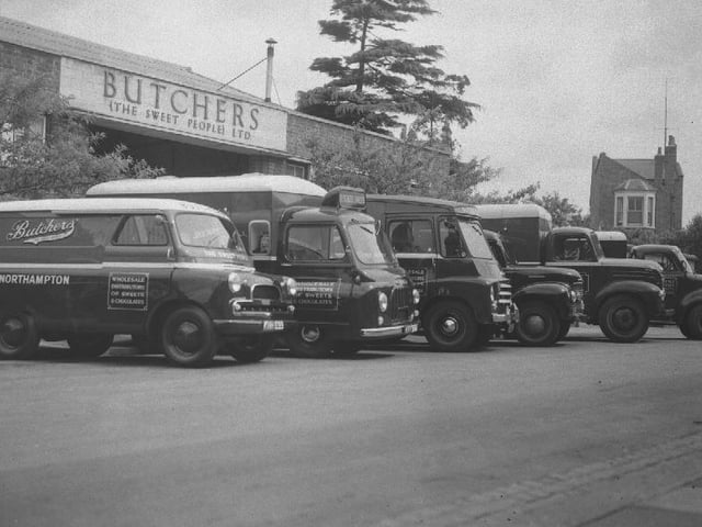 Chamber of Trade feature on Butchers (The Sweet People) Ltd, wholesale distributers of sweets and chocolates, Balmoral Road, Northampton, June 6, 1959