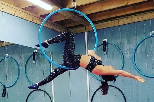 The Collective offers aerial hoop sessions, pole fitness, personal training, and strength and conditioning classes.