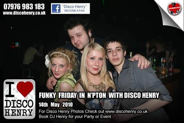 Nostalgic pictures from a night out in Northampton