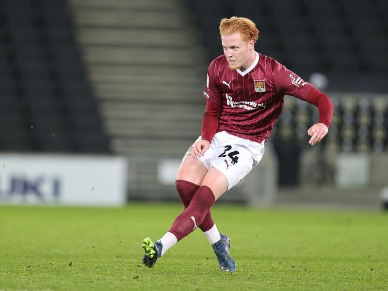 Joined Cheltenham following his Sixfields departure but a serious knee injury sustained in September ruled him out for six months. Did return to play the last seven games and is currently in 'discussions' with the club over a new deal