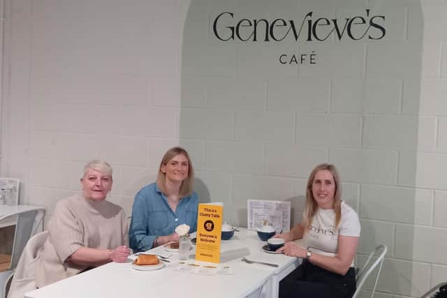 The Chatty Cafe Scheme launched in Genevieve’s Cafe in Pineham around a month ago, and the team hopes to spread the word about the session from 1.30pm until 3pm every Wednesday.