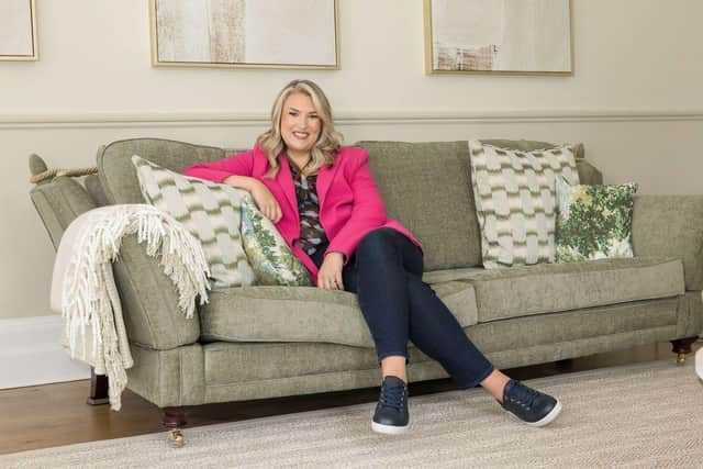 Sara Davies MBE launches latest campaign with Northamptonshire business DB Wider Fit Shoes