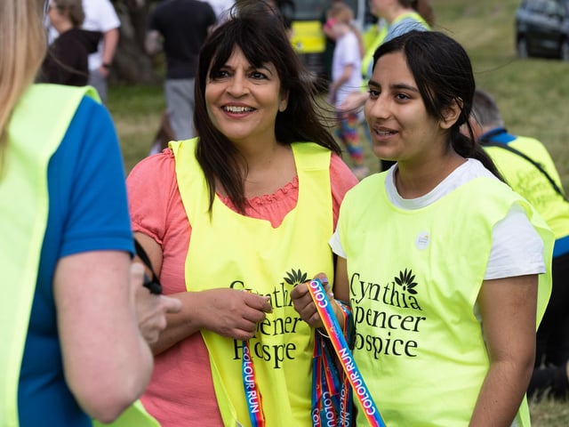 The Cynthia Spencer Northampton Colour Run 2022 took place at Overstone Park on Saturday, June 11.
