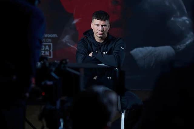 Kieron Conway is aiming to return to winning ways in Nottingham this weekend (Picture: Mark Robinson Matchroom Boxing)