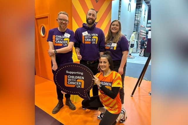 Family friend Georgina Pickett is running the marathon this Sunday (April 21) and all money raised will be donated to Supporting Children with Cancer UK in memory of Sam Dunkley.