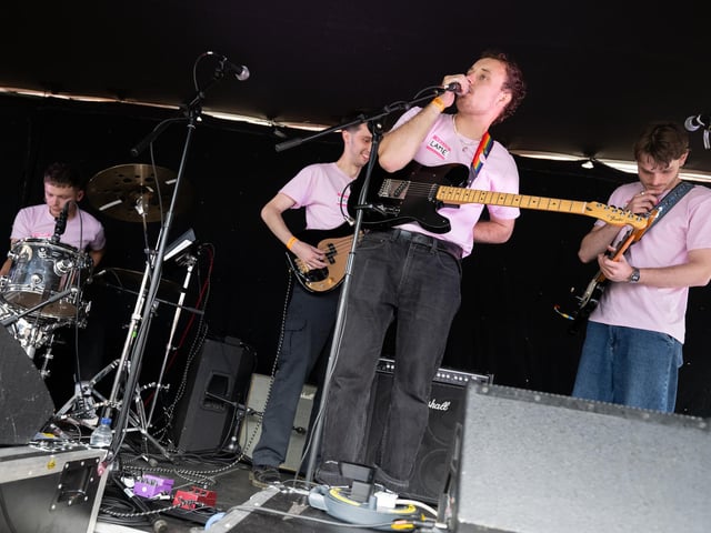 Lame on stage at the Multitude Festival at the Craufurd Arms in Milton Keynes on Sunday, August 8. Photo by David Jackson.
