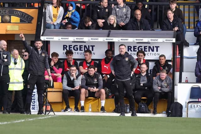 Jon Brady watches on at Cambridge