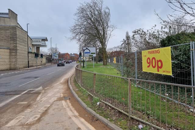 The site sits on derelict land between the courthouse and Grosvenor Centre car park