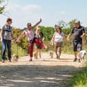 Northampton residents taking on an October walking challenge will be helping deaf people combat isolation.