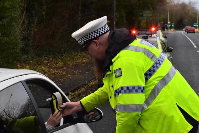 More than 100 drivers in Northamptonshire were arrested during a crackdown on drink driving. (File picture).