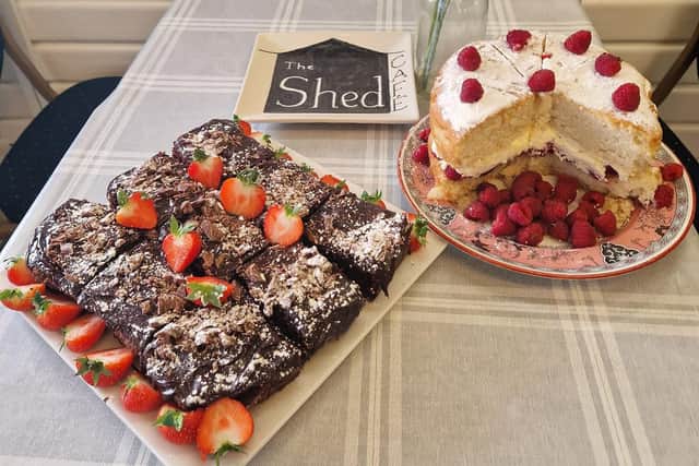 The Shed team pride themselves on the fact all the food is homemade and cooked fresh.