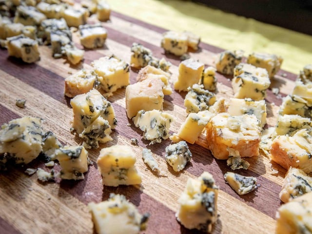 Tasters from Hamm Tun Fine Foods, one of the finalists.
