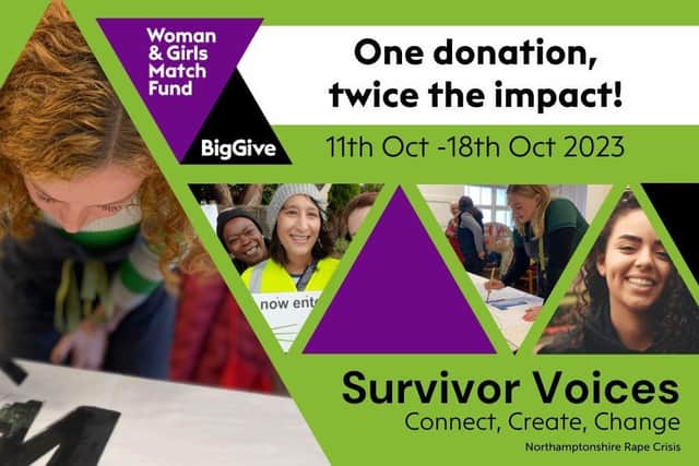 Northampton charity are fundraising to run creative workshops for sexual violence survivors