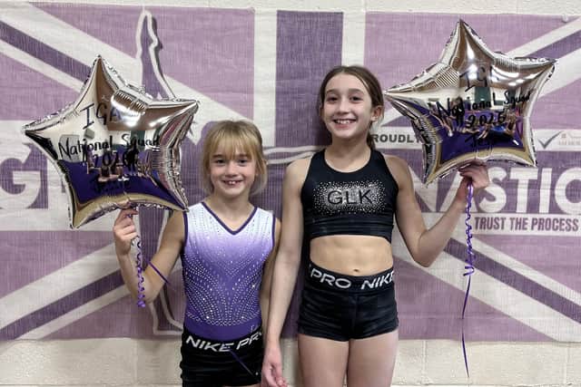 Four of GLK's gymnasts qualified for the IGA national final in November, and they also had a display team who performed at the event.