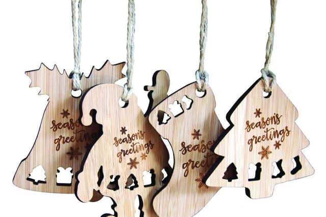 Basswood Tree Decoration Set