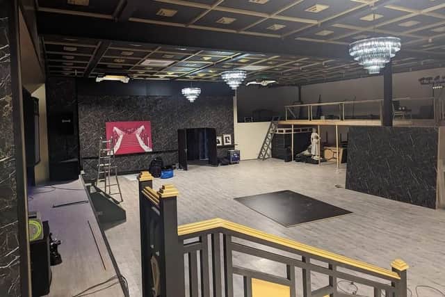 Inside the Black Diamond venue, which will be fully opened in October