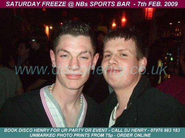 Nostalgic pictures from a night out at Isola Bar and NB's 14 years ago