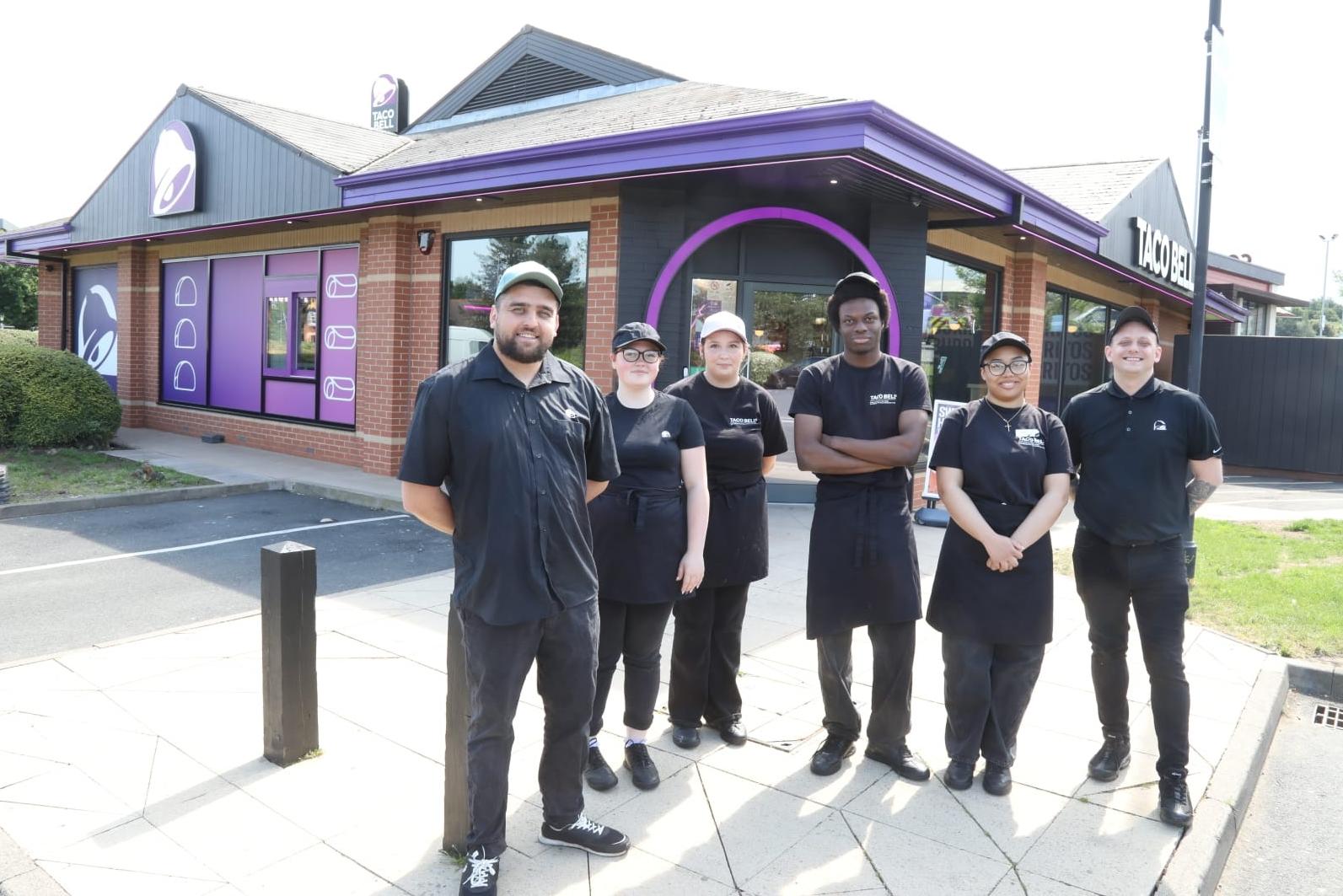 Excitement as Kettering Taco Bell opens new restaurant in town