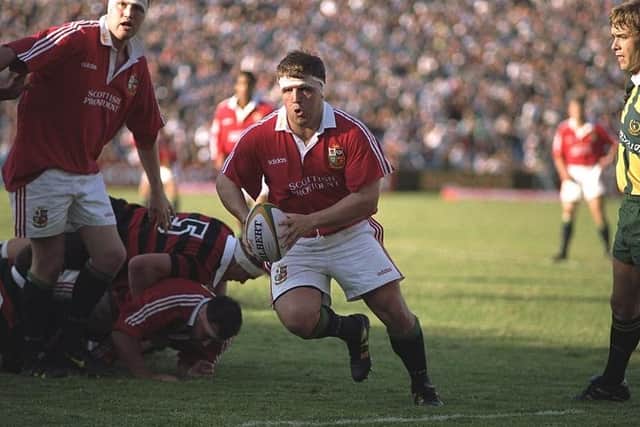 Tom Smith in action for the British & Irish Lions in South Africa