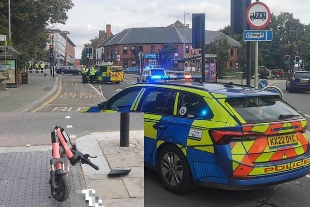 Pictures from the scene